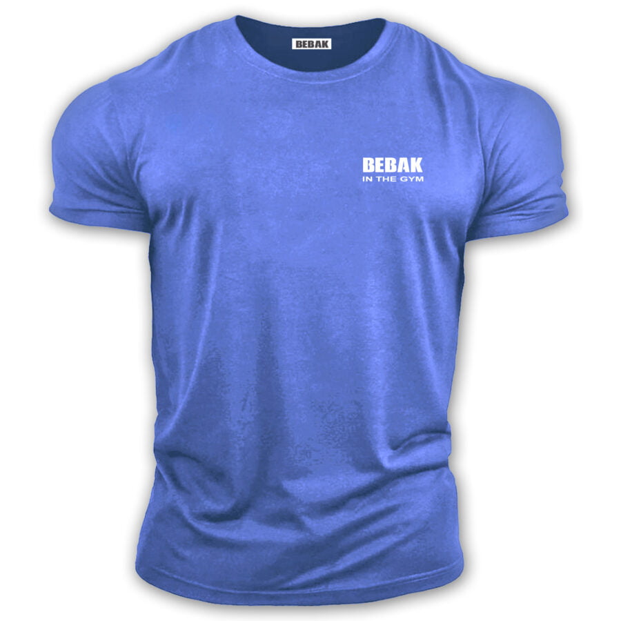Bebak Original Gym T shirt Royal Heather