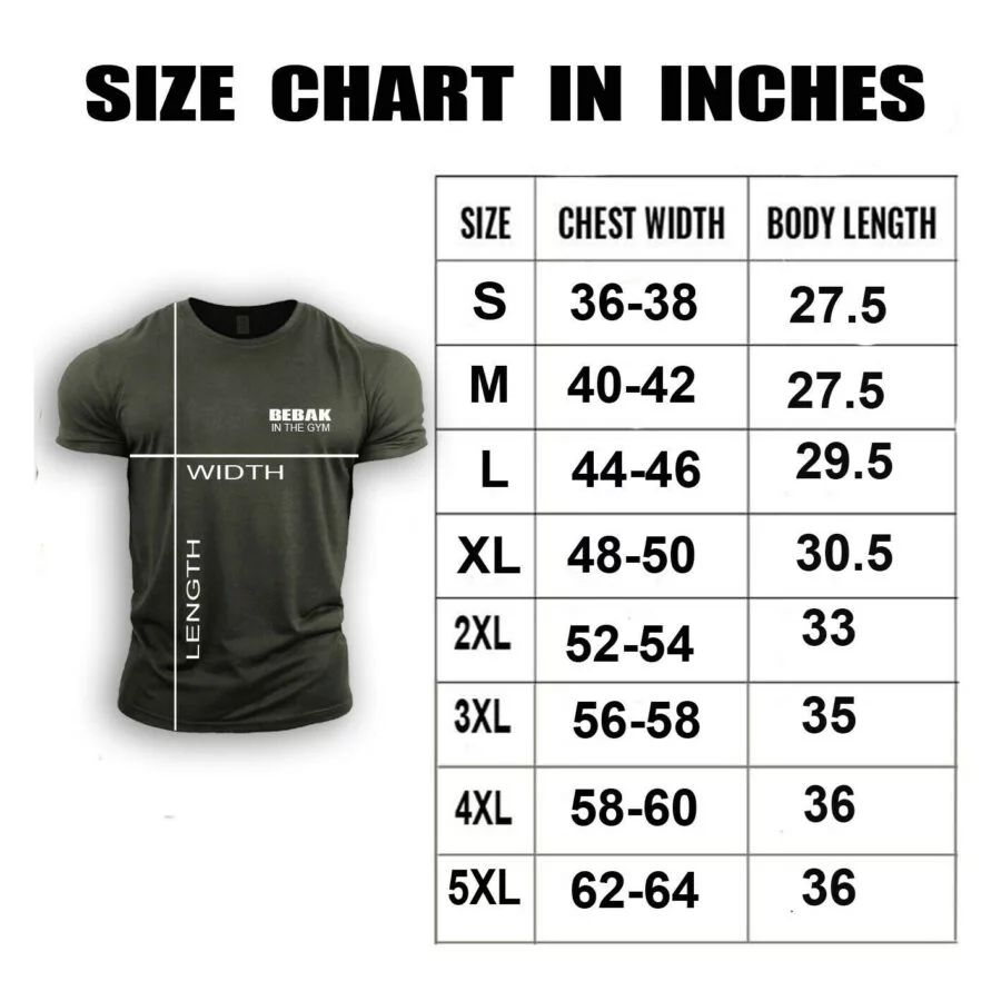 Bebak Original Gym T shirt Military Green - Image 3